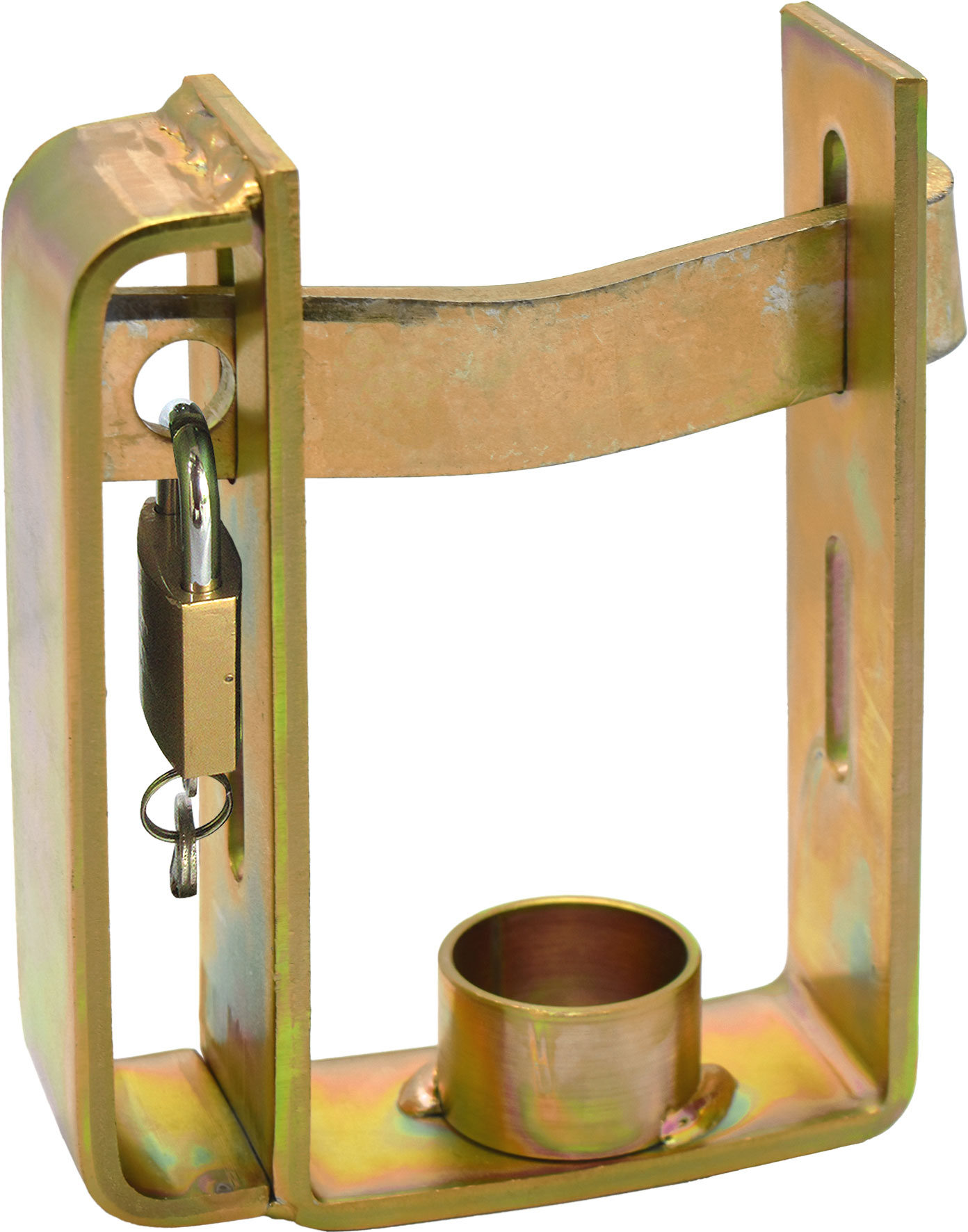 Hitched & Unhitched Trailer Coupling Security Lock