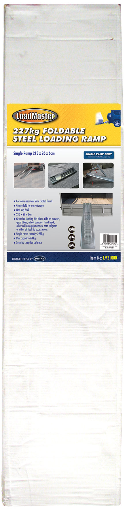 1pc Steel Folding Ramp