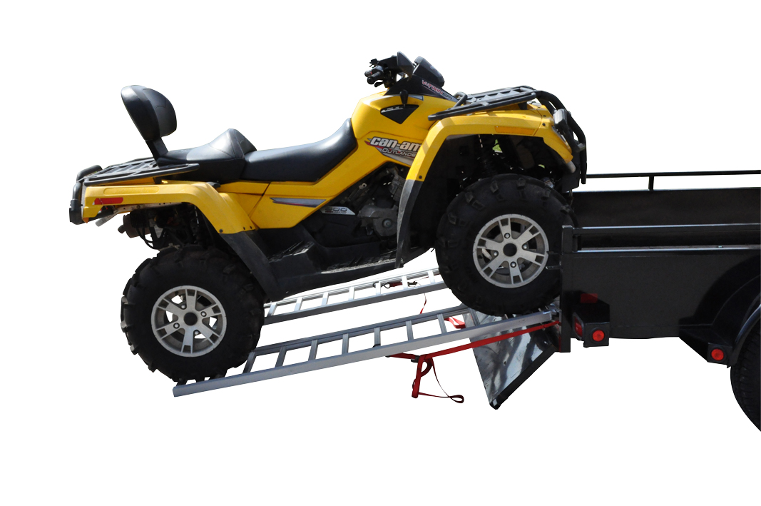 2pc Ladder Tread Loading Alluminium Ramp