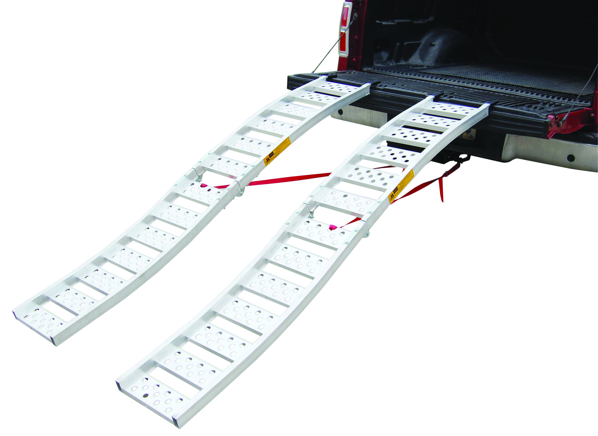 Dual Curved Aluminium Folding Ramp