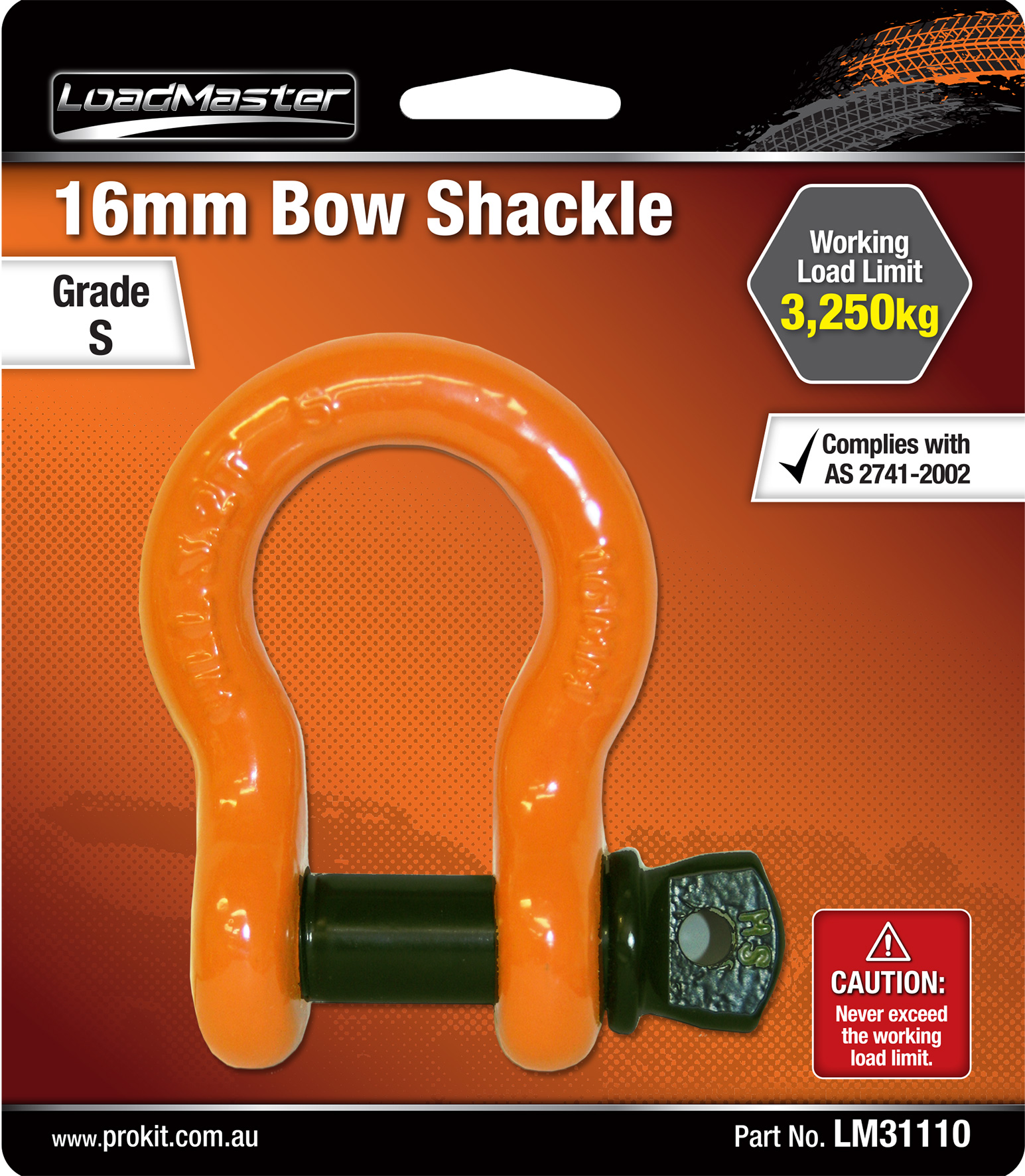 16mm D-Shackle