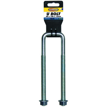 U Bolt - Square 40 x 12 x 180mm