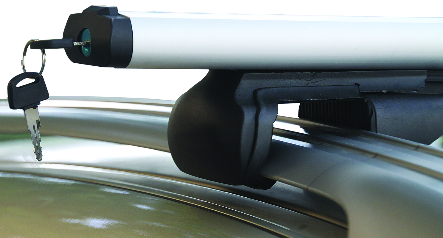 2pc LOCKABLE ROOF RACK – FOR VEHICLES EQUIPPED WITH SIDE RAILS
