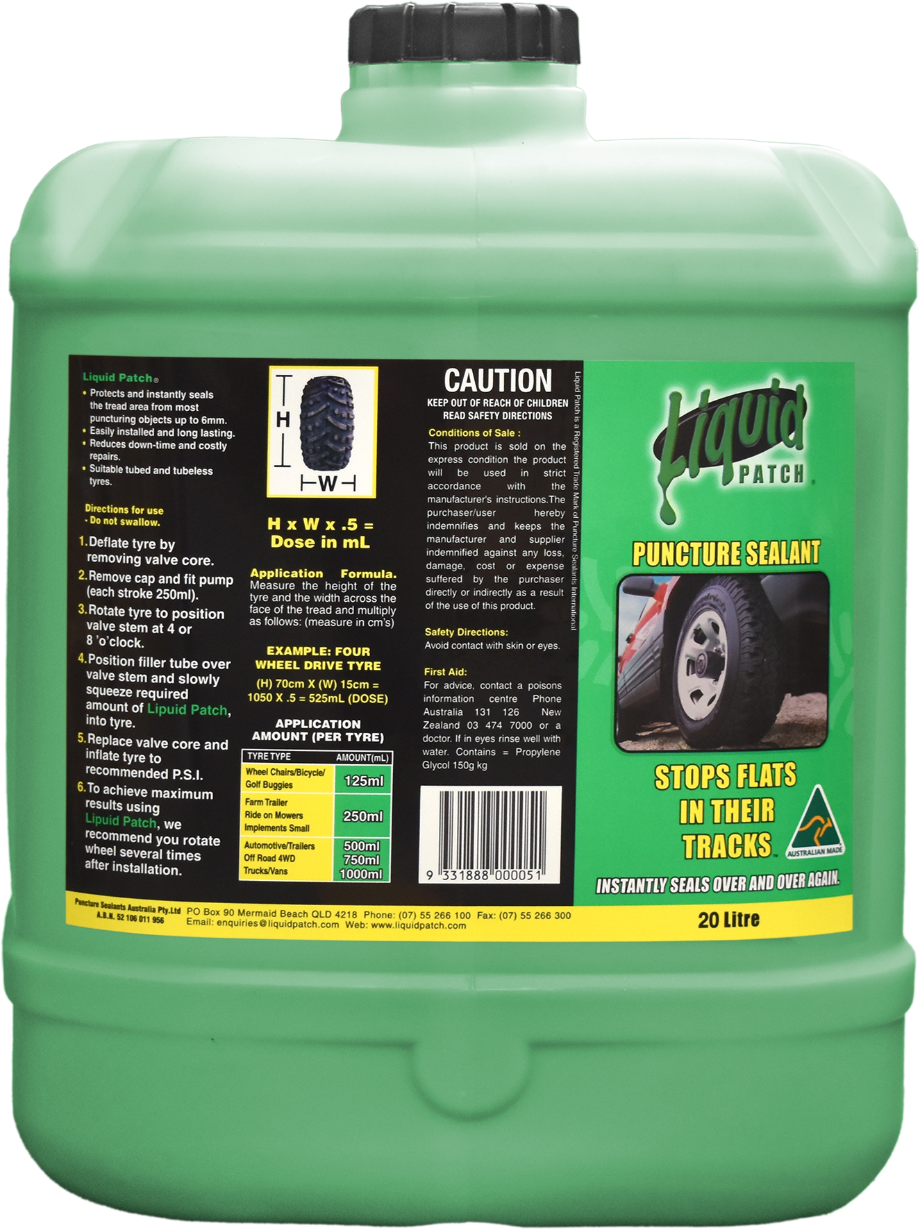 20L Liquid Patch