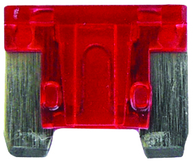100pc Red Low Profile Blade Fuse 10amp