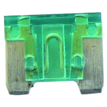 10pc Green Low Profile Blade Fuse 30amp