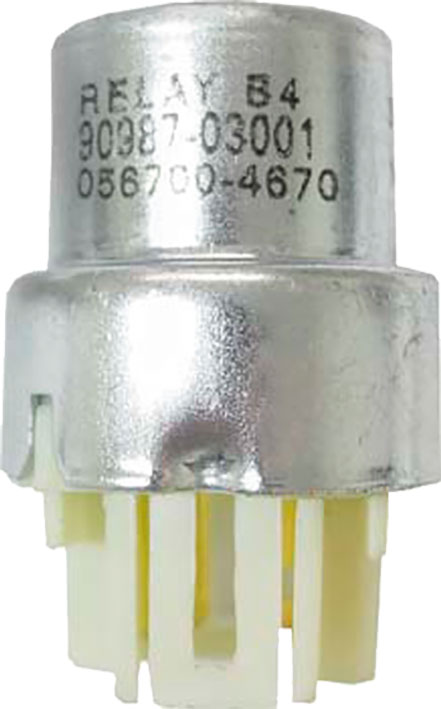 RELAY – 4 PIN ROUND 12V LR106