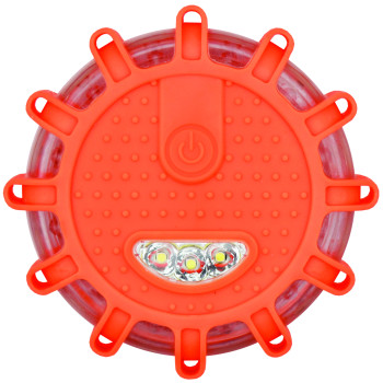 15LED Emergency Disc Flare Strobe Light