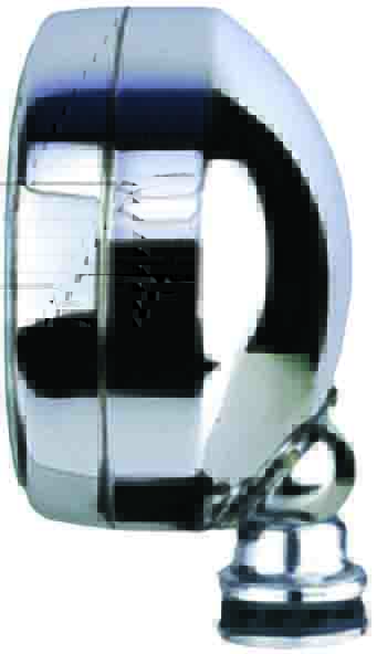DRIVING LIGHT-200mm (8″) 2pc UNIVERSAL STAINLESS STEEL CLEAR GLASS 100W