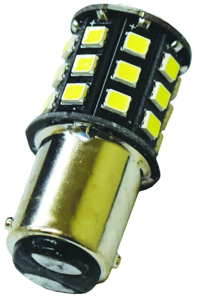 GLOBE – 2pc SMD 1142 BA15D 33CHIPS WHITE