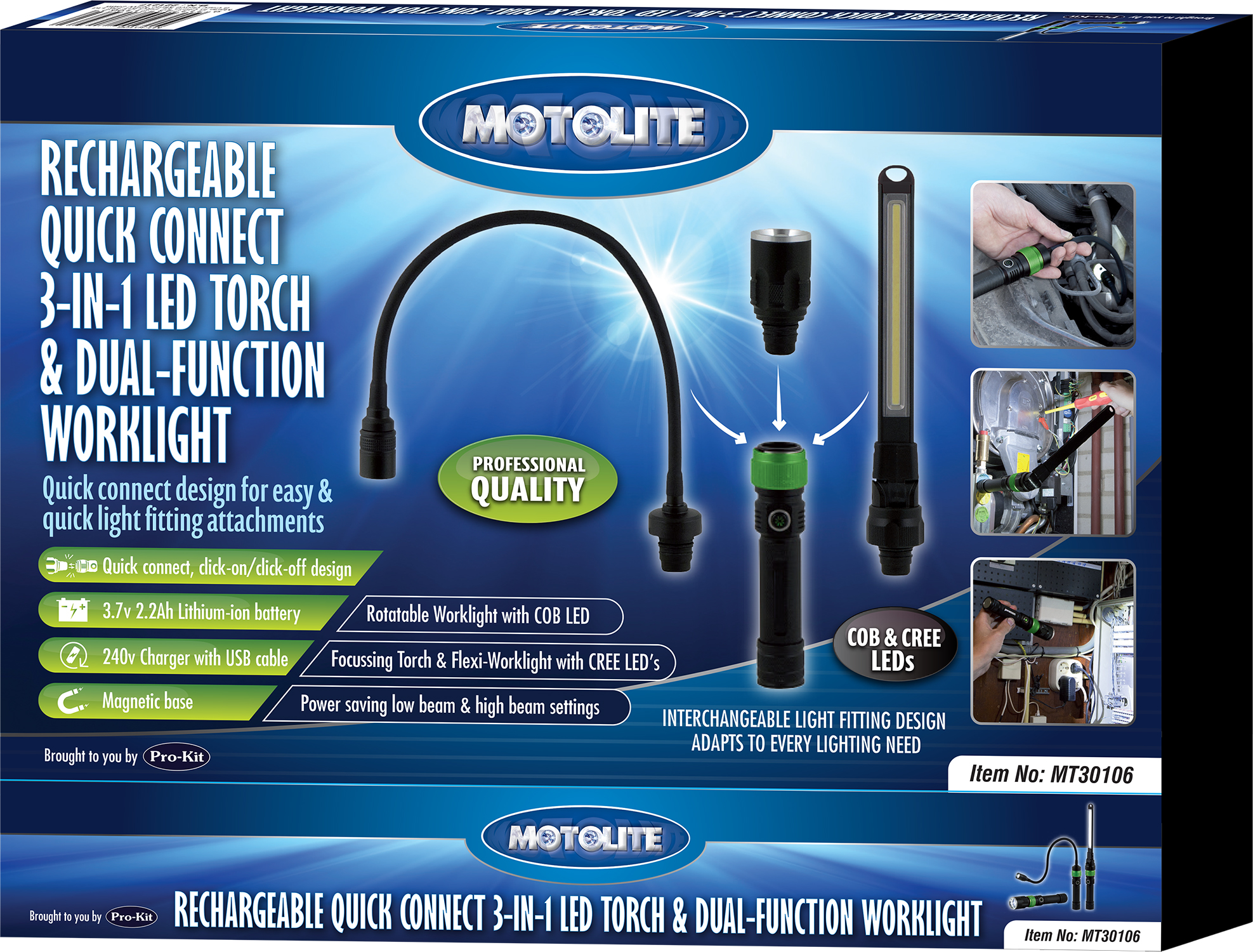 TORCH – 3 IN 1 MULTIFUNCTION TORCH WORKLIGHT & FLEXIBLE LIGHT