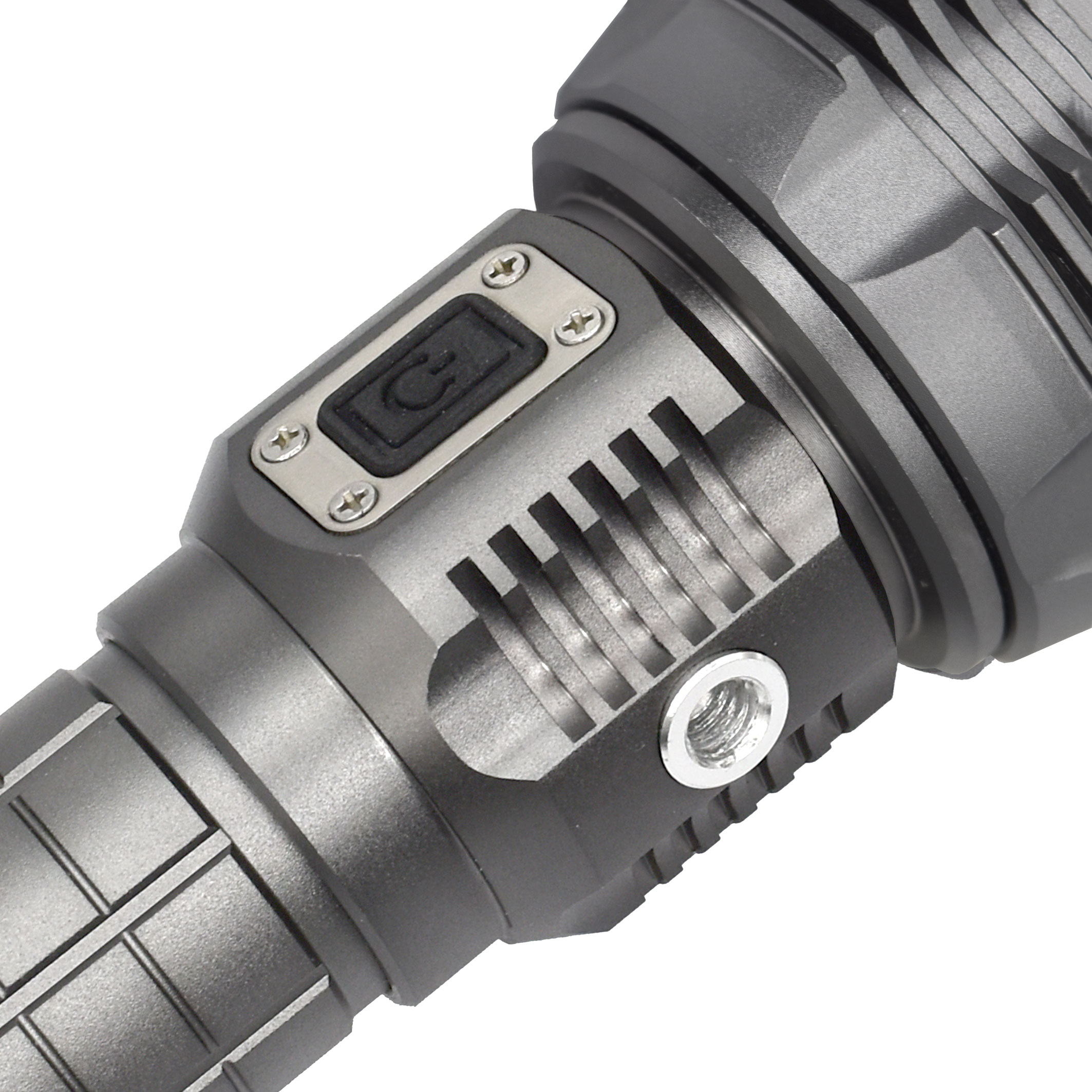 8000LM Re-chargeable High Power COB Torch