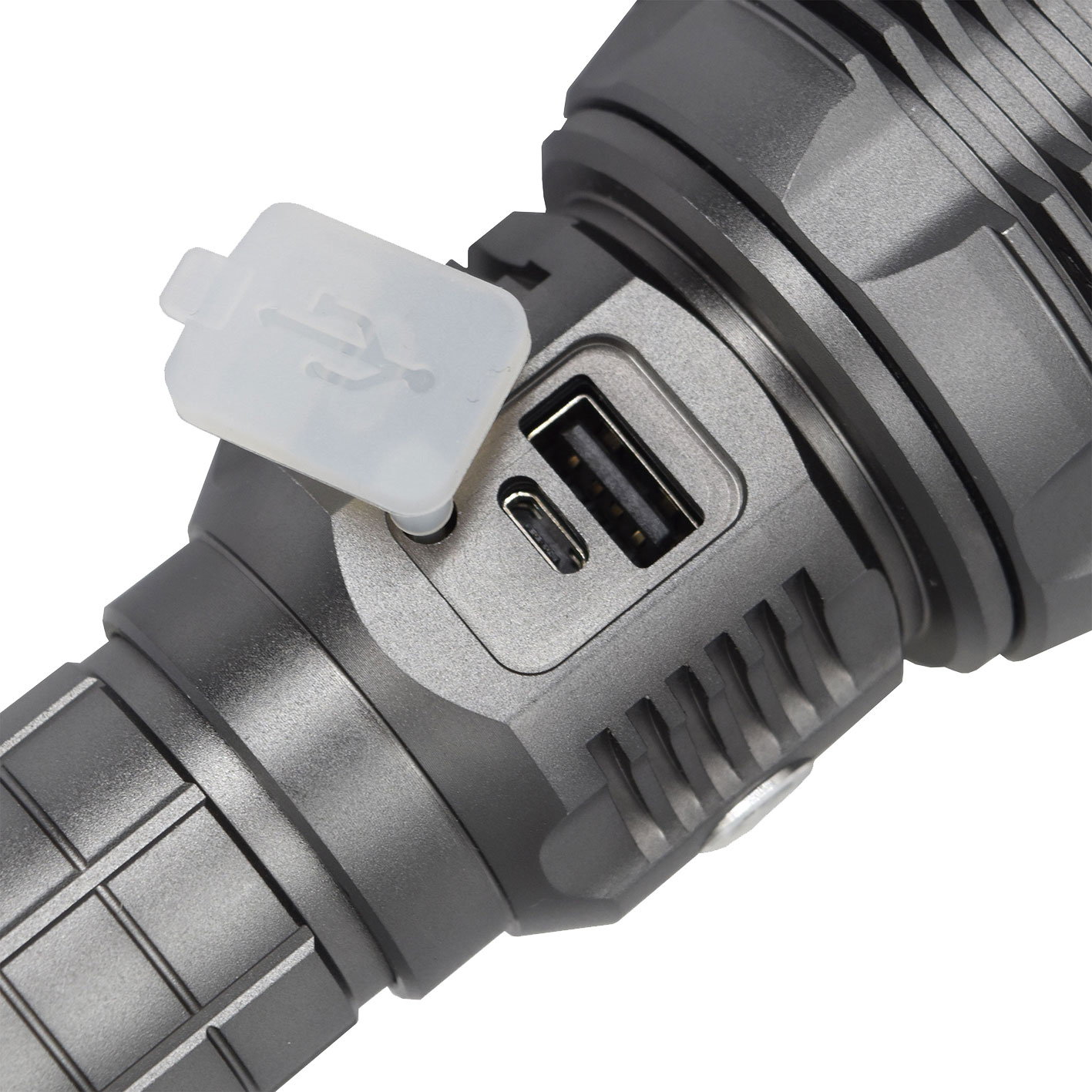 8000LM Re-chargeable High Power COB Torch
