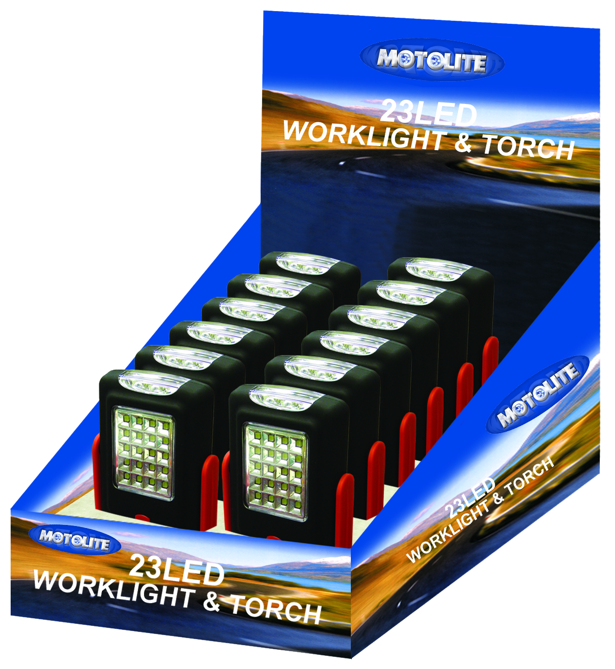 MINI WORKLIGHT -90mm  23LED IN POS DISPLAY