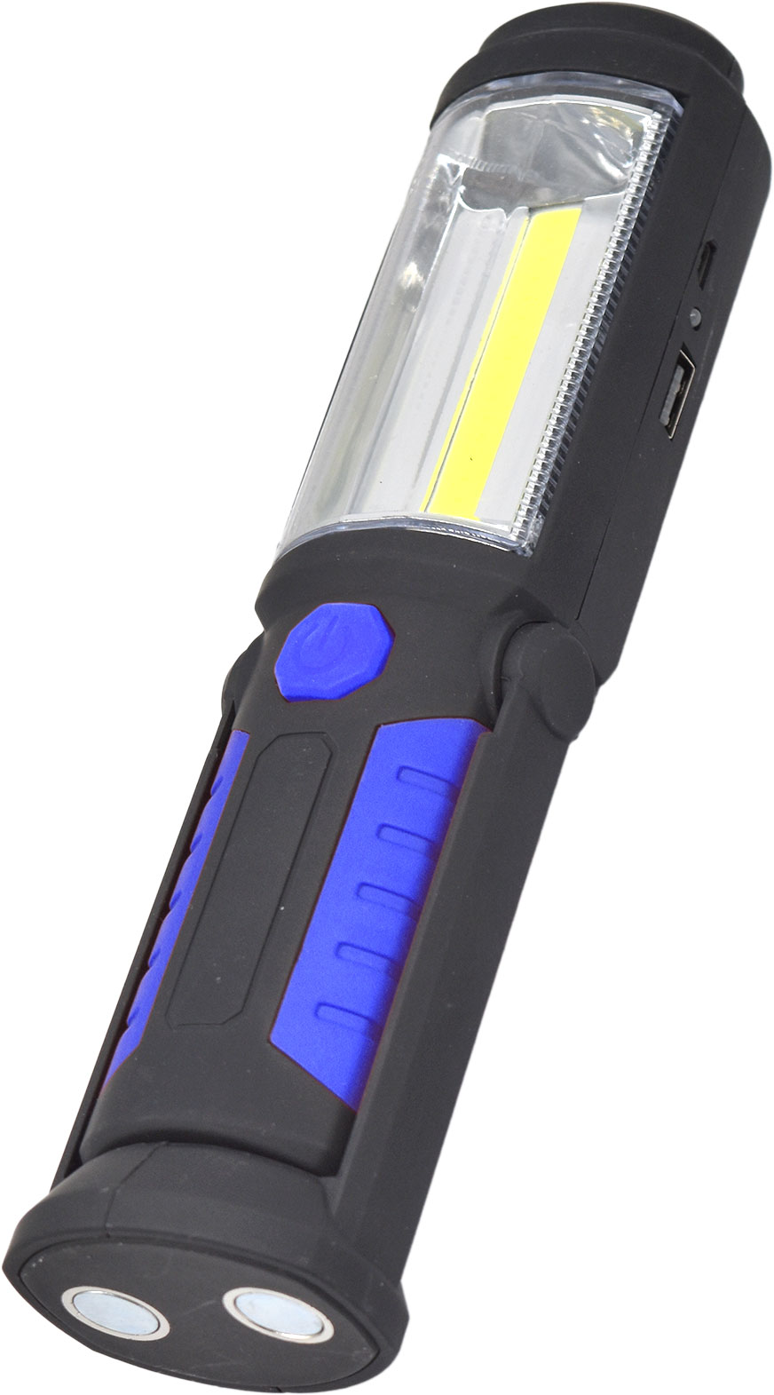 215mm 3W Cob Led Rechargeable Worklight with 1W Torch