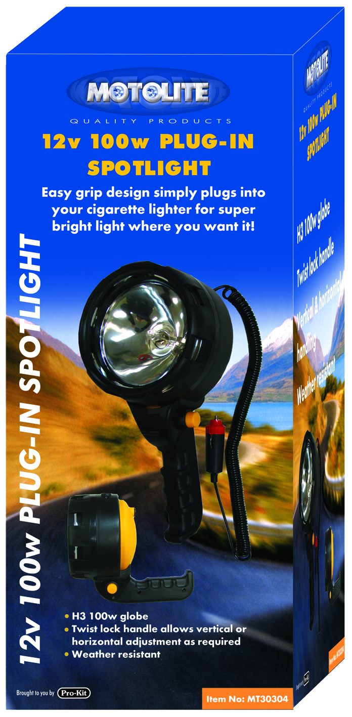 SPOT LIGHT – 12V 55W PLUG IN LIGHT