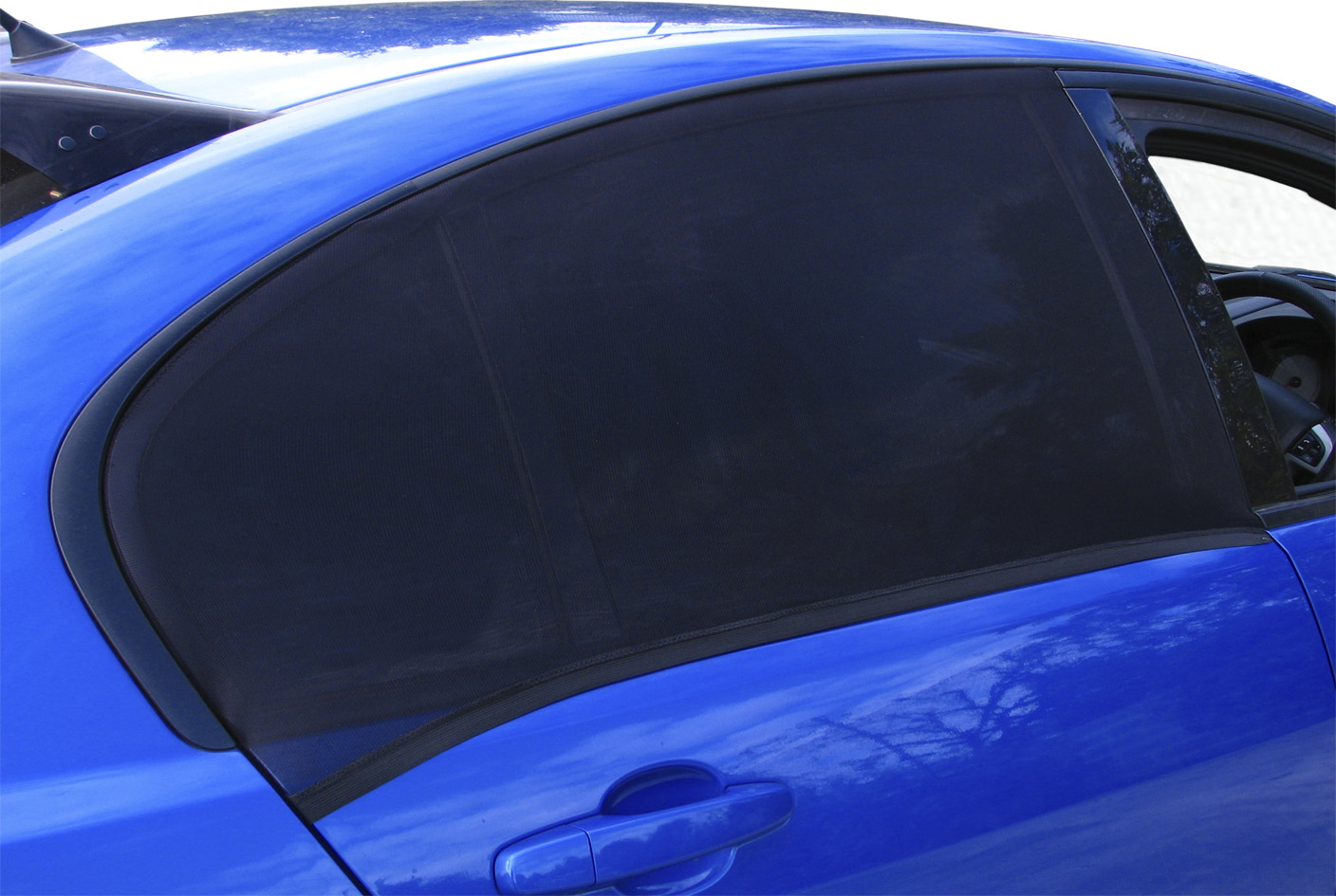 2pc Large Side Window Fitted Mesh Sun Shade