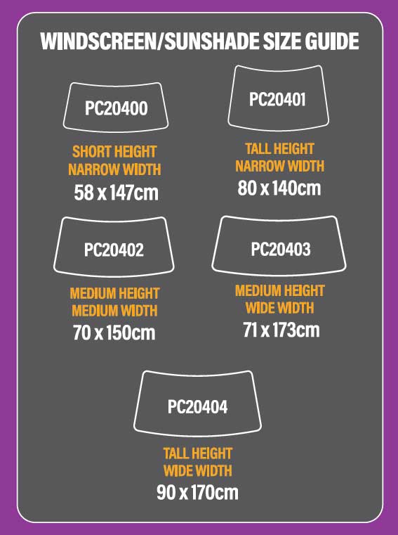 70 x 150cm Ultimate Sun Shade