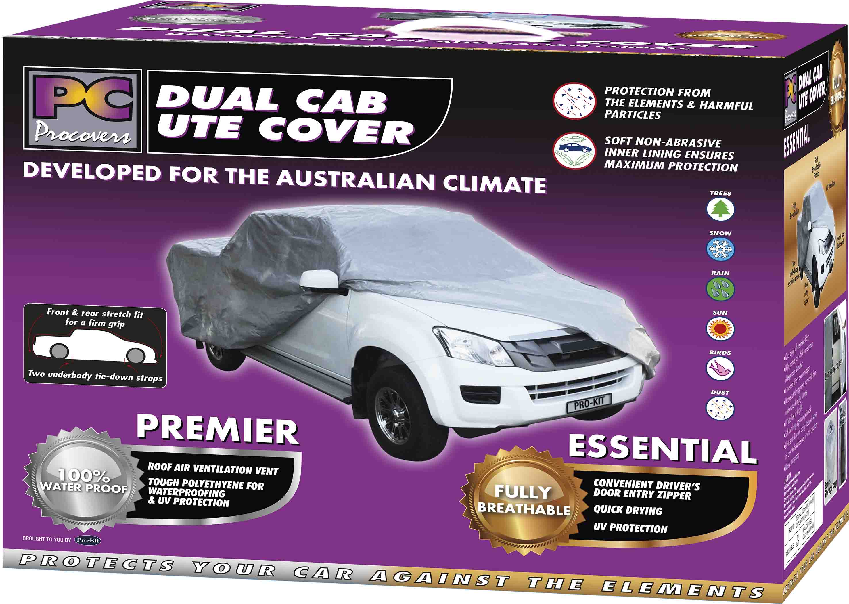 100% Waterproof Dual Cab UTE Cover