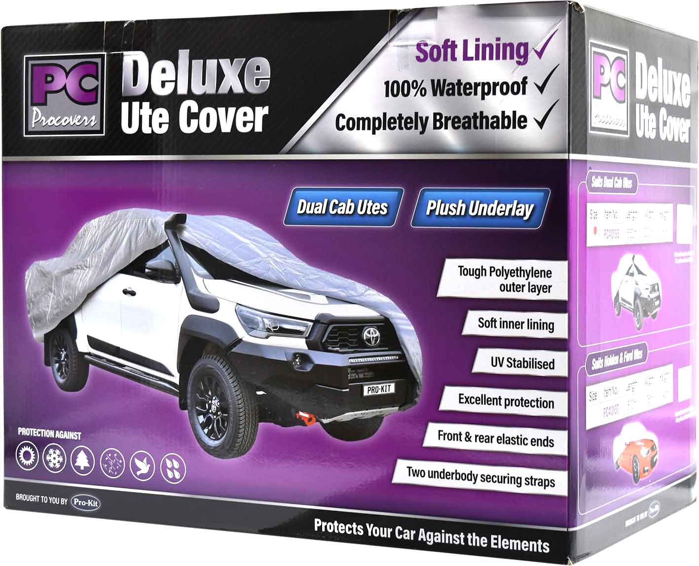 Deluxe UTE Cover for Dual Cab