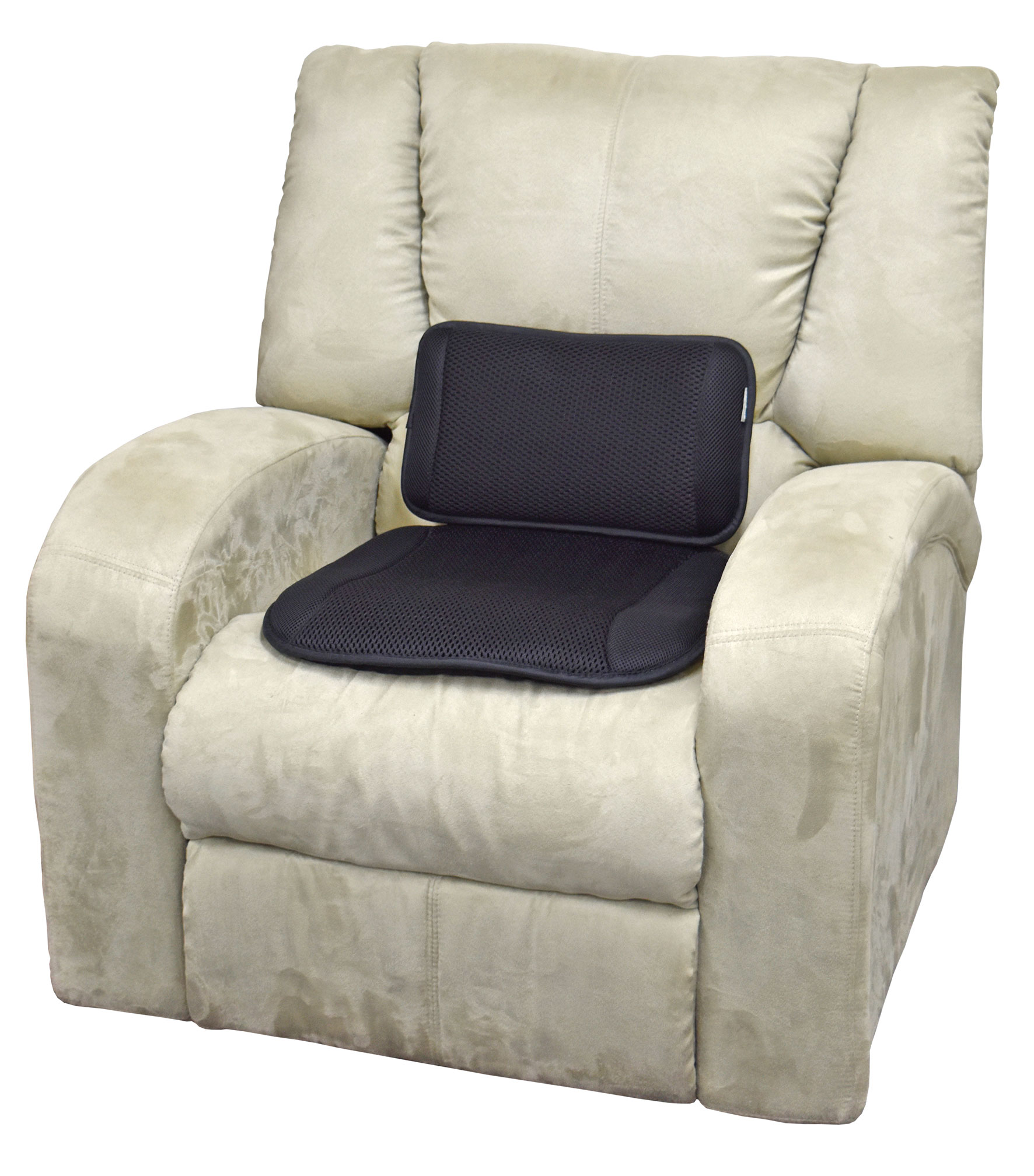 LUMBAR BACK SUPPORT & SEAT CUSHION
