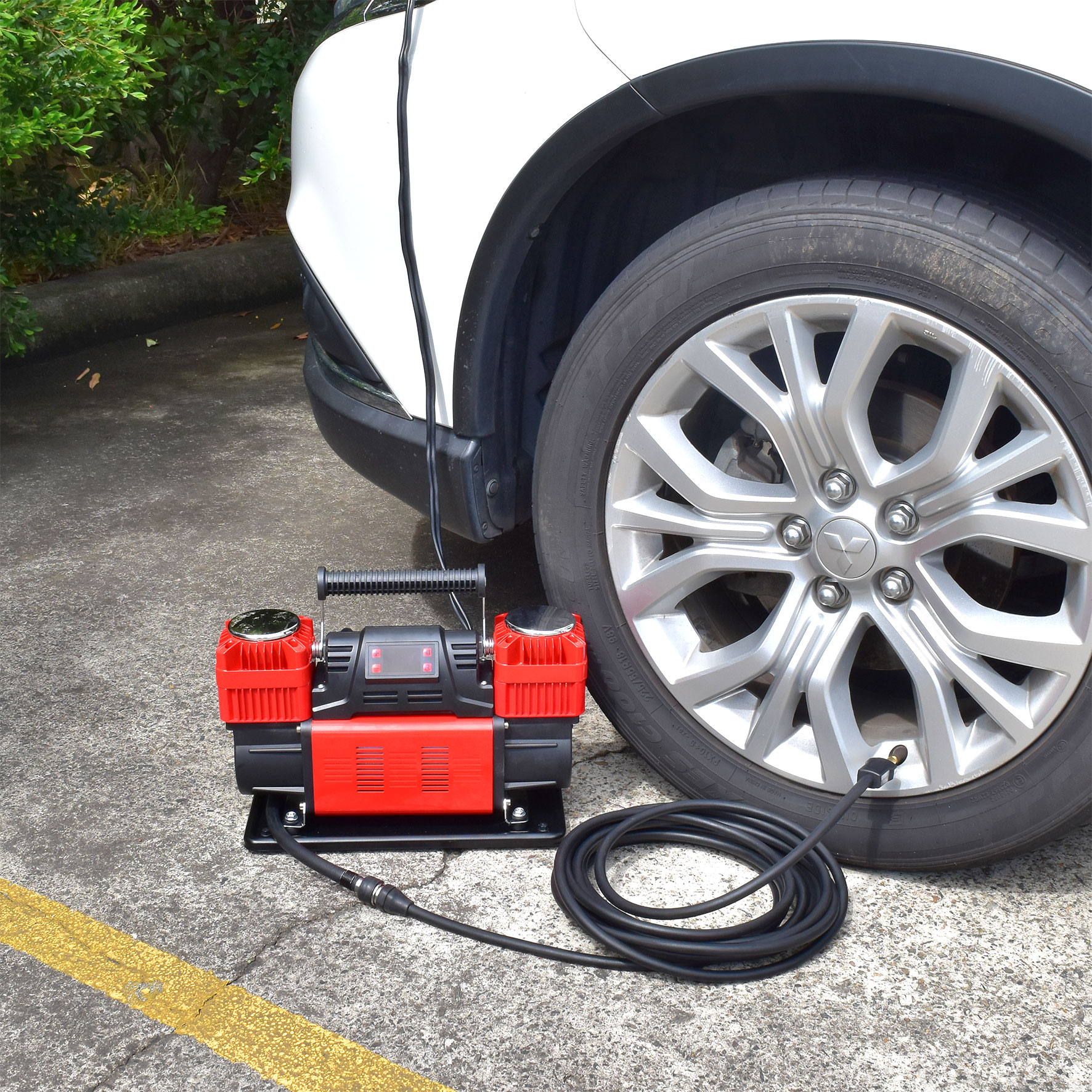 12v Twin Cylinder Air Compressor