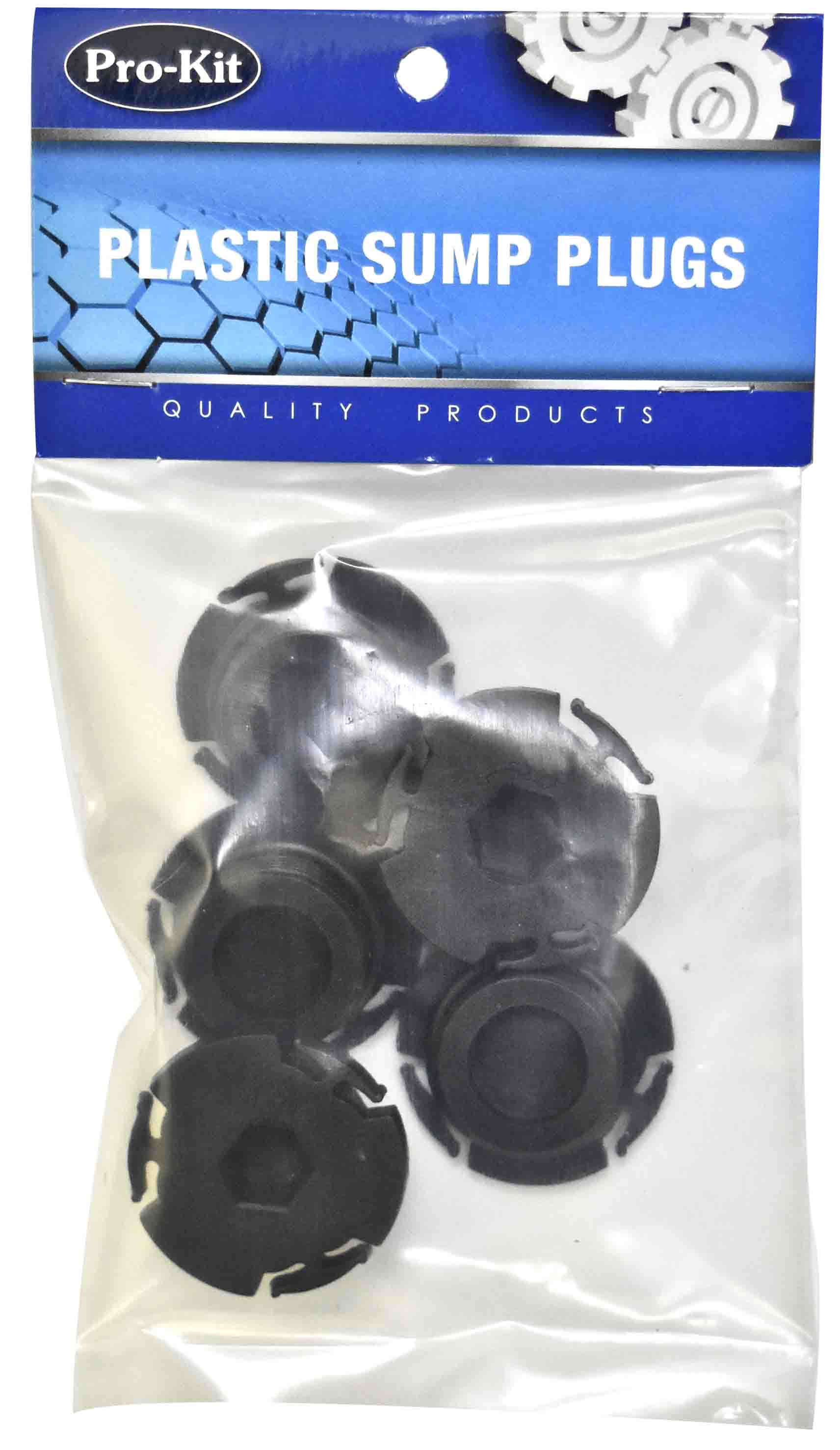 5pc PLASTIC DRAIN PLUG FOR BMW