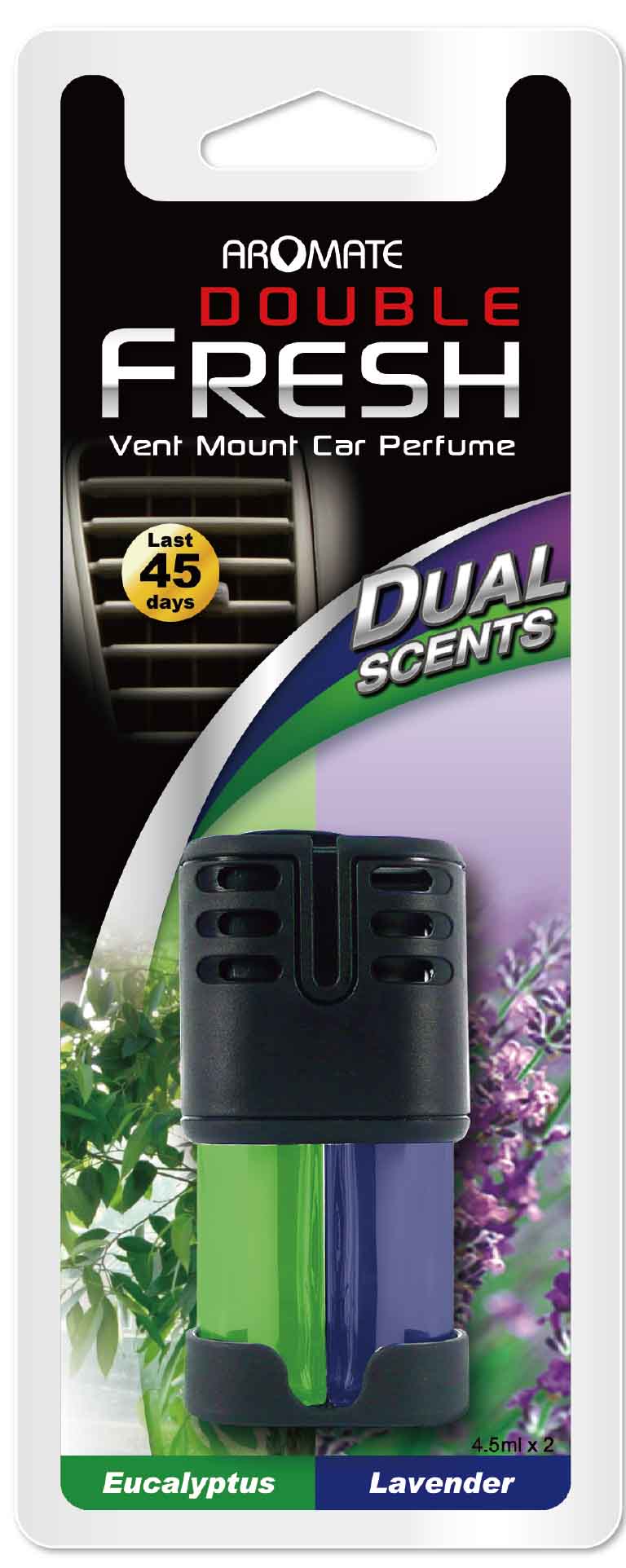 Eucalyptus & Lavender Dual Scent Vent Clip Air Freshener