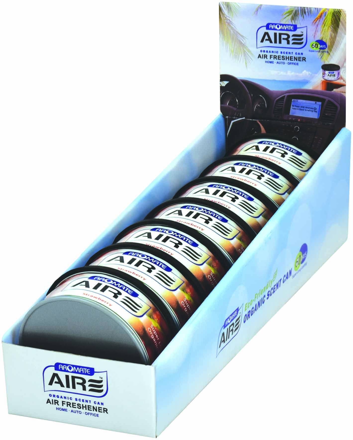 7pc Strawberry Fragrance Air Freshener in a Can