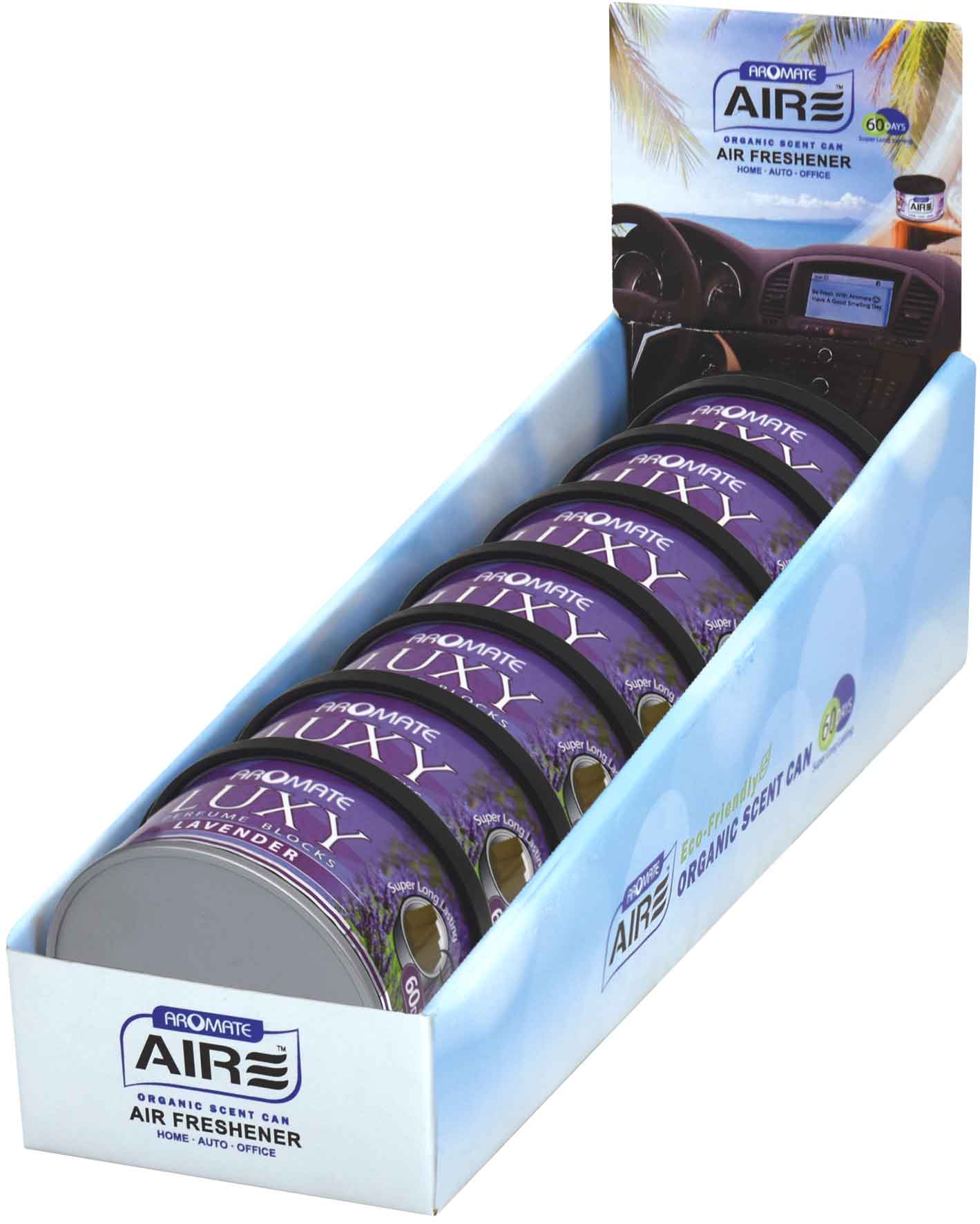 7pc Lavender Fragrance Air Freshener in a Can