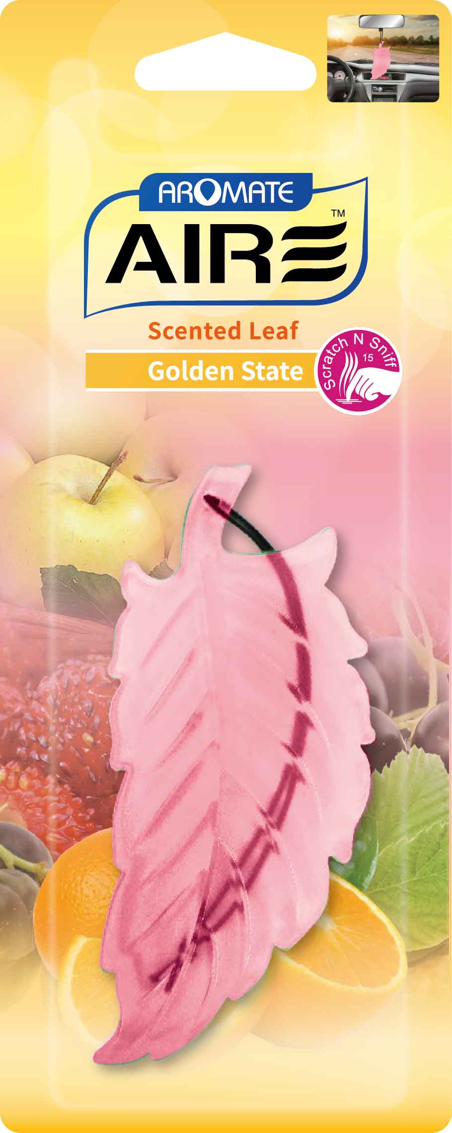 AIR REFRESHER – LEAF GOLDEN STATE