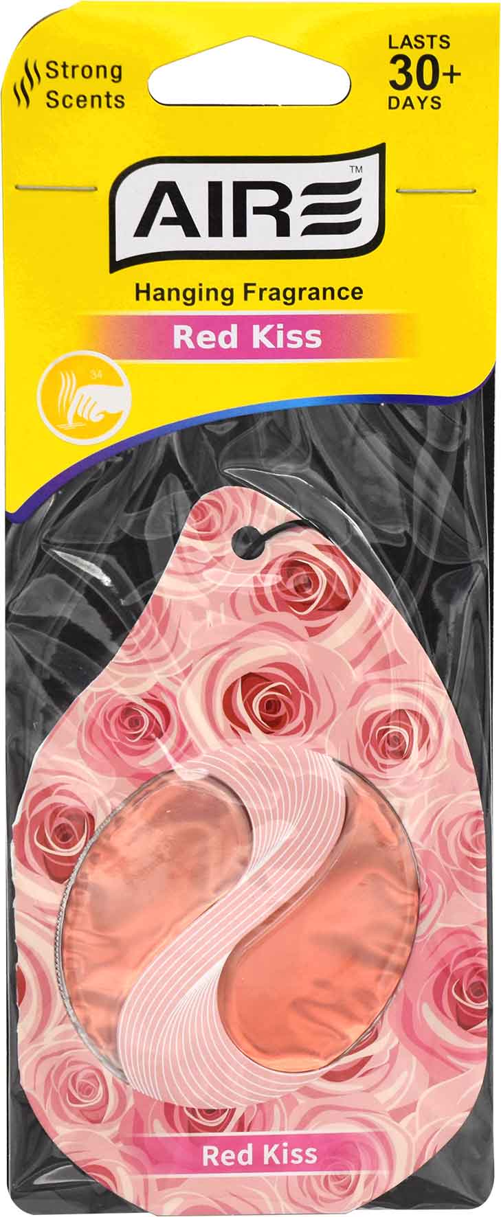 Red Kiss Hanging Fragrance Air Freshener