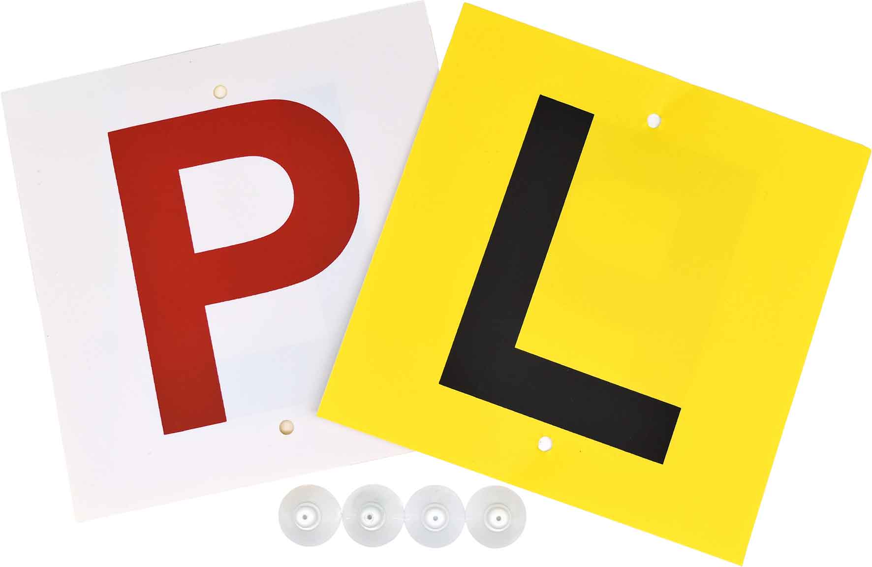2pc Double Sided L & P Plates