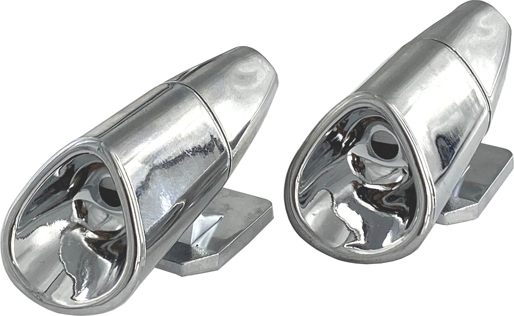 2pc Chrome Sonic Animal Repeller