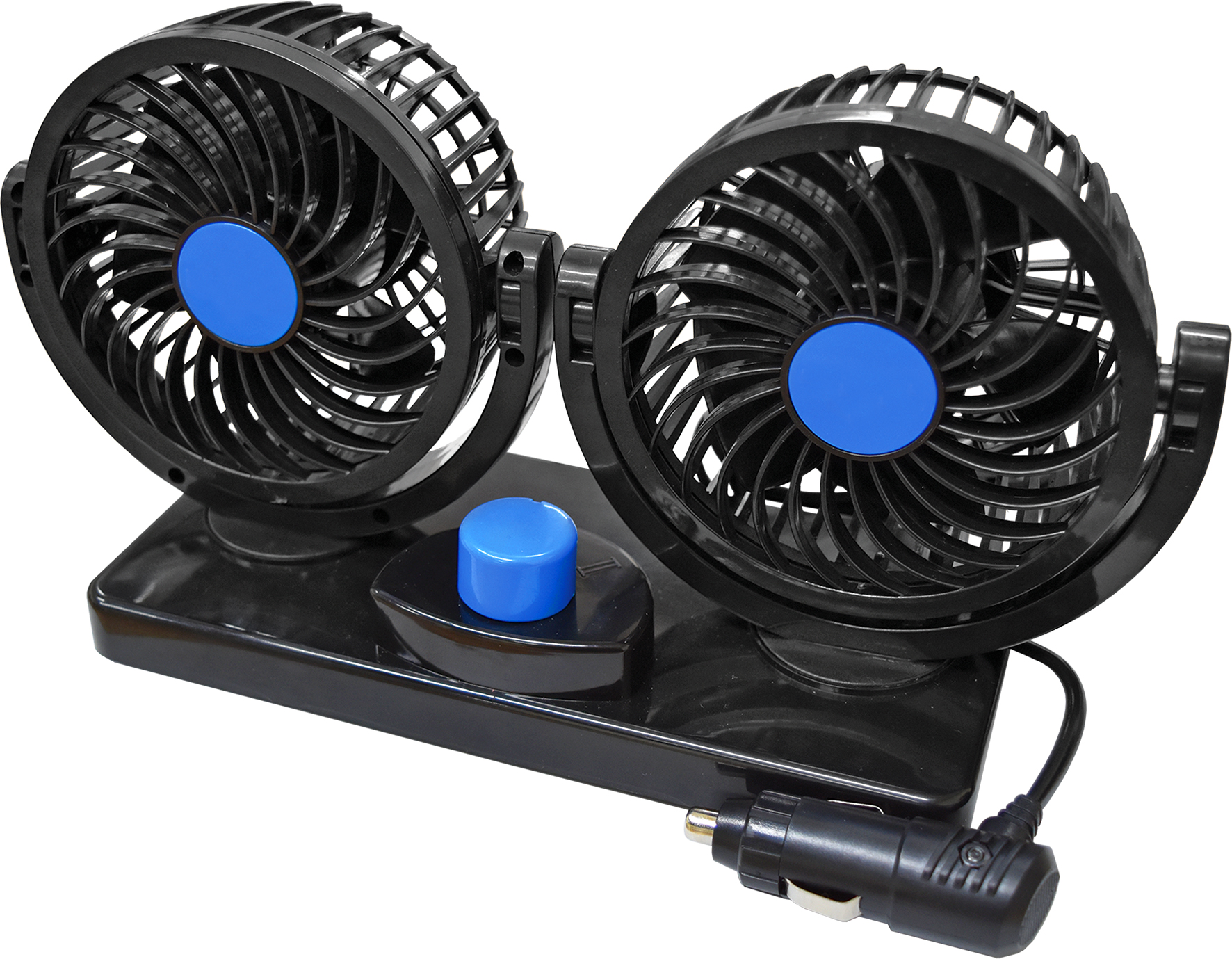 12V 100mm Dual Head Vehicle Fan