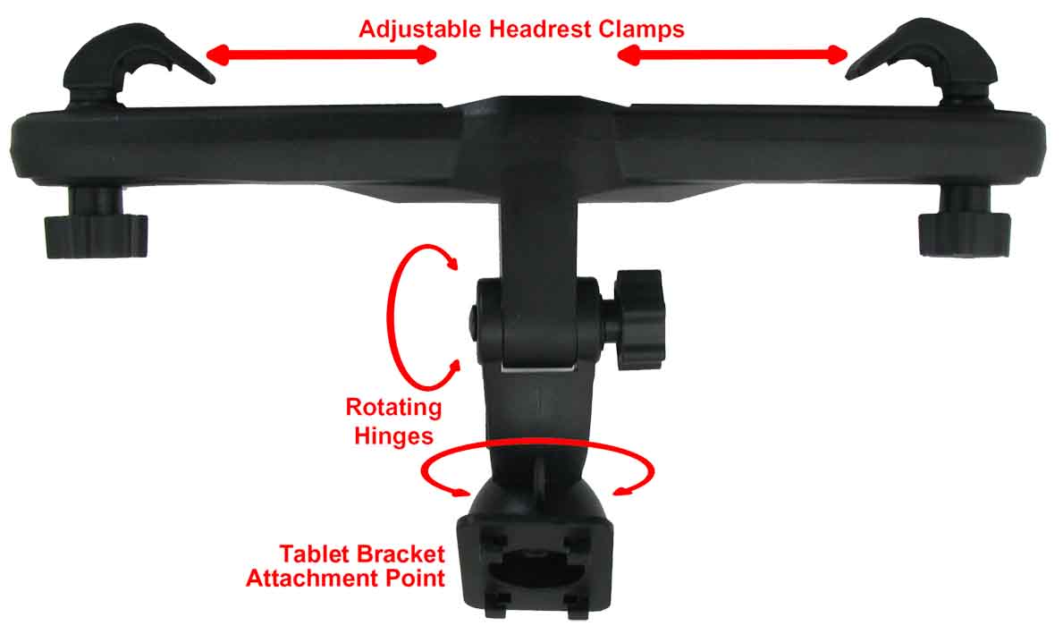 BACK SEAT IPAD/TABLET HOLDER