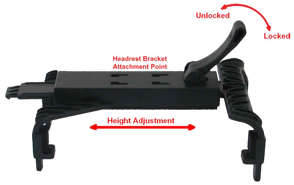 BACK SEAT IPAD/TABLET HOLDER