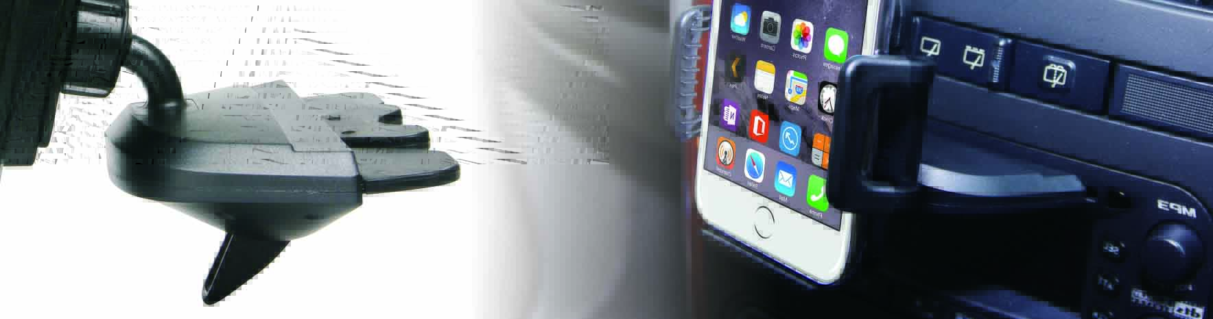 CD MOUNTED with GRIP CLAMP PHONE & NAVIGATOR HOLDER