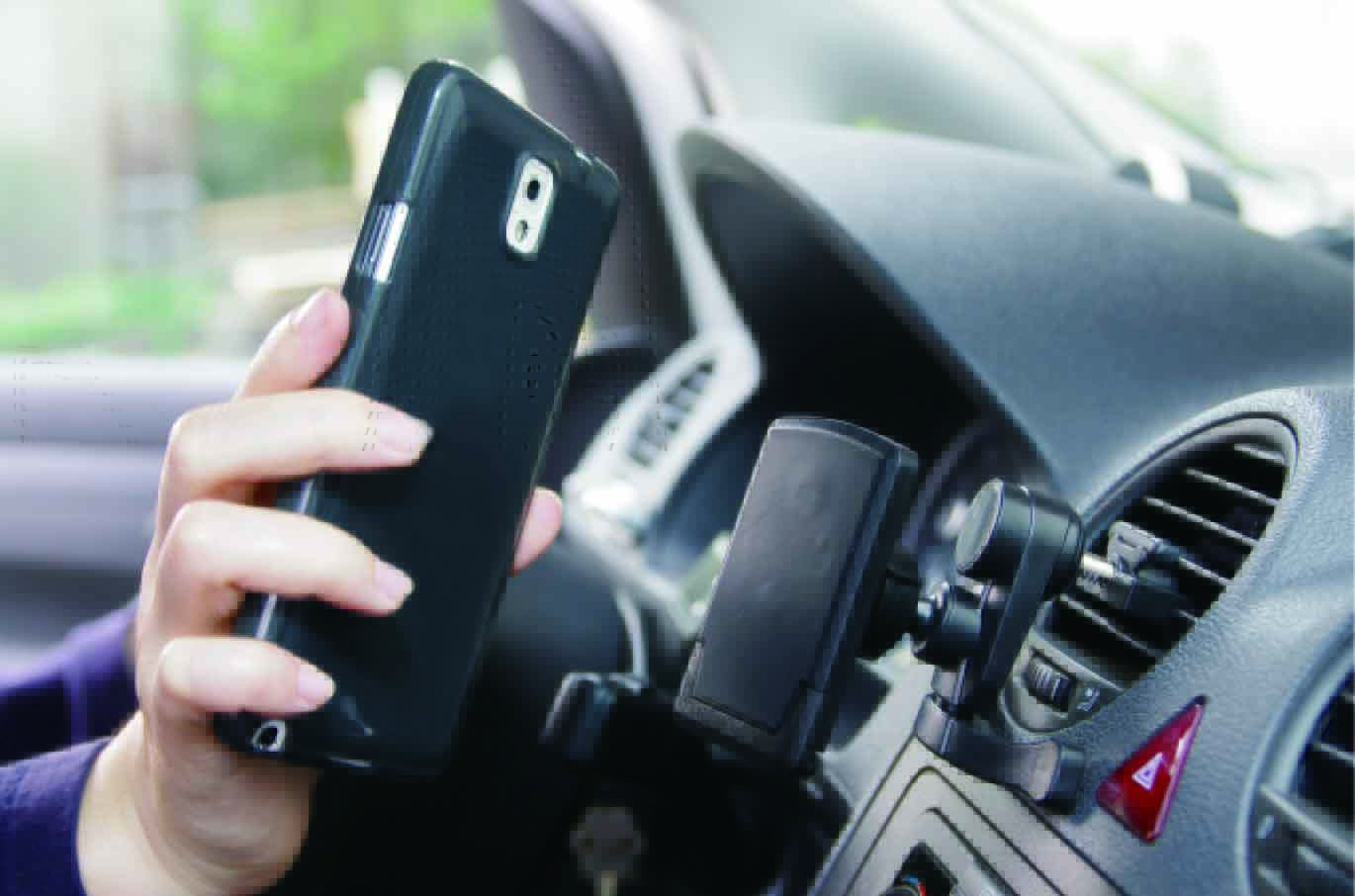 VENT MOUNTED with MAGNETIC CLAMP PHONE & NAVIGATOR HOLDER