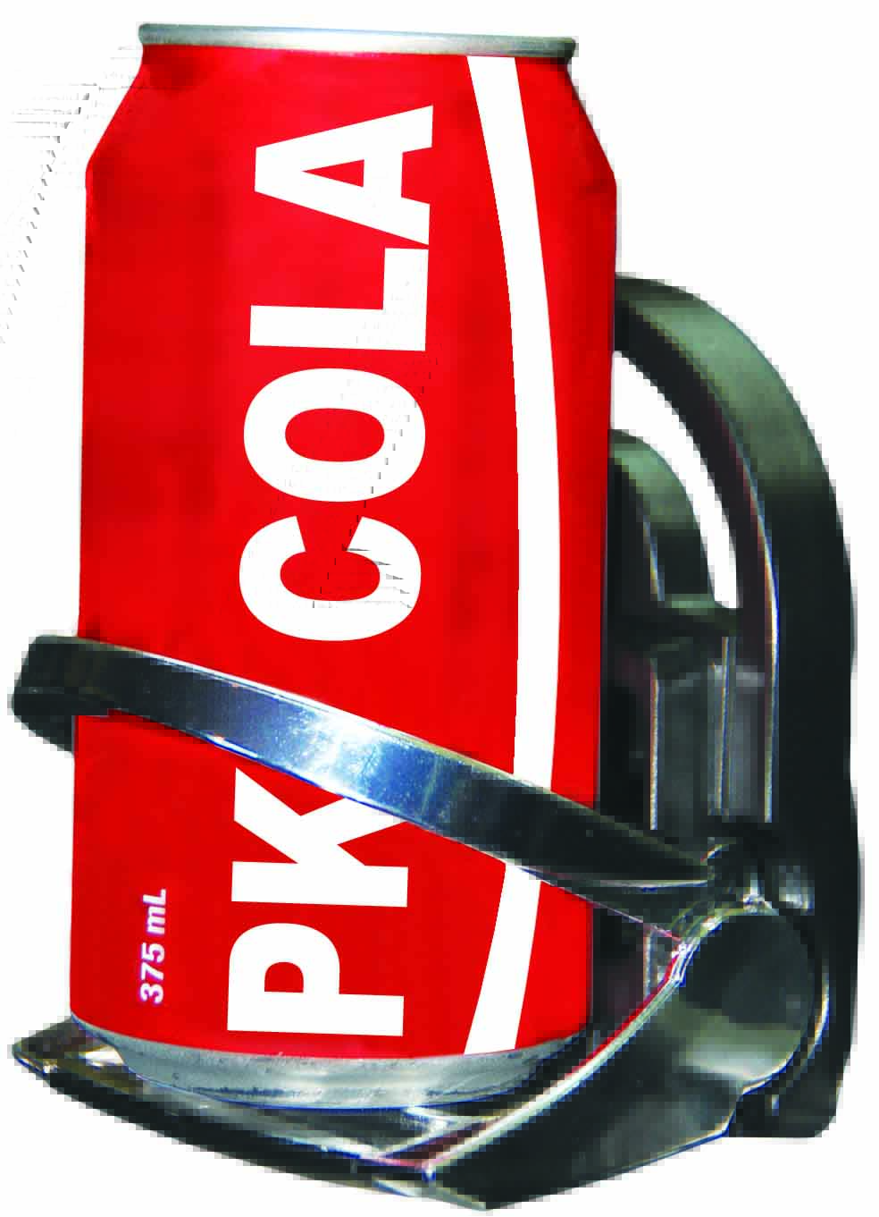 CLIP-ON AIR VENT DRINK HOLDER with LOCKING ARM