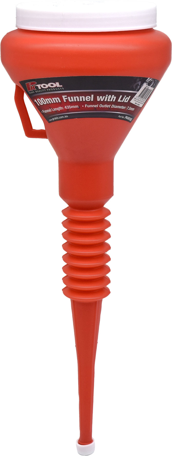 FUNNEL – FLEXIBLE NECK 100X435MM