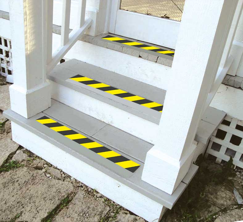 ANTI-SLIP TAPE – YELLOW & BLACK 48mm x 5m