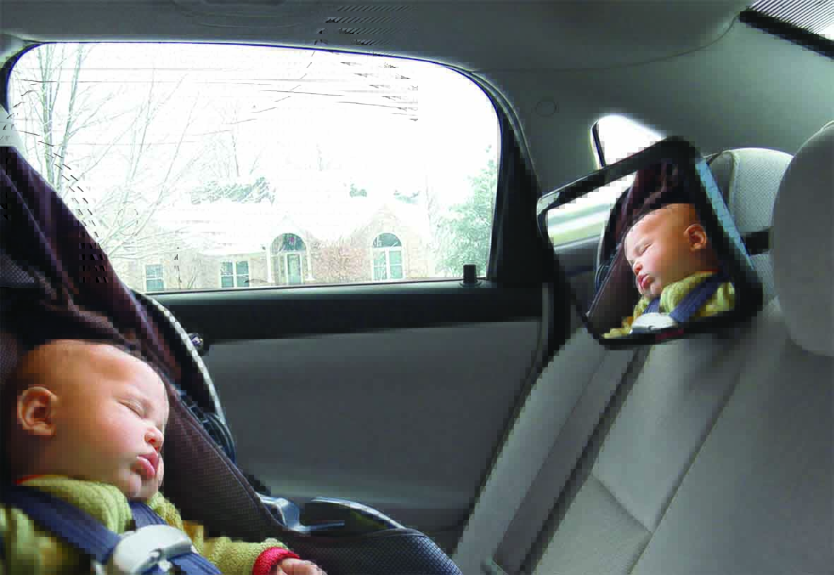 Back Seat Monitoring Mirror