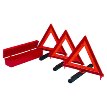 3pc 44cm Warning Triangle Set