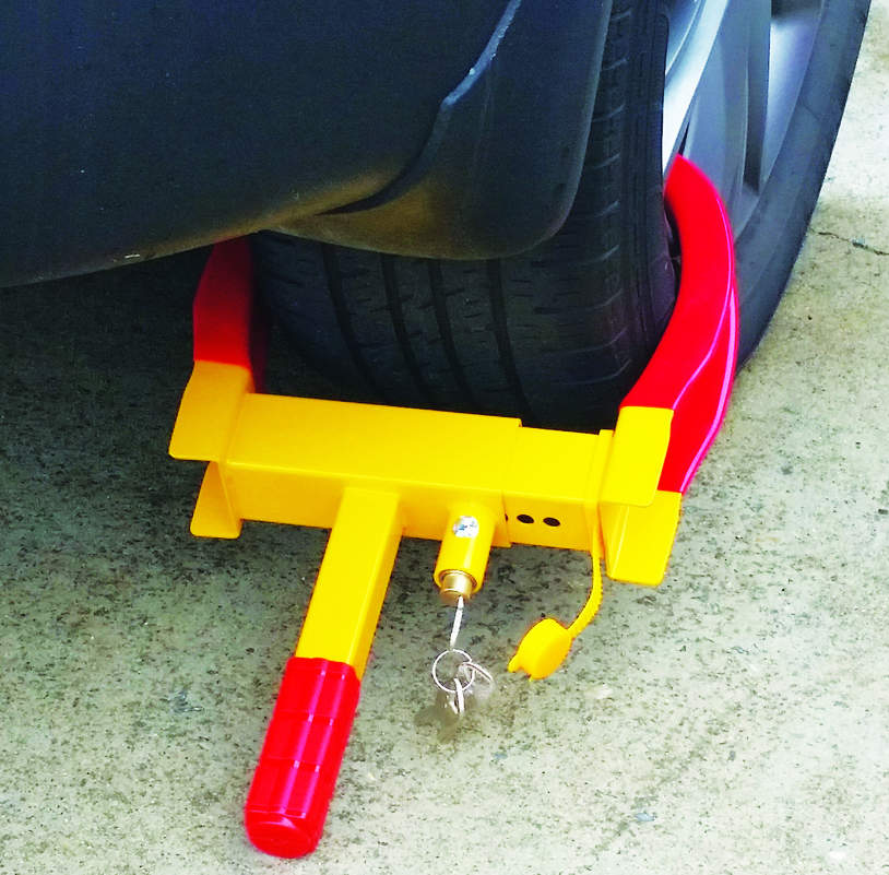 155mm to 295mm Security Claw Wheel Clamp