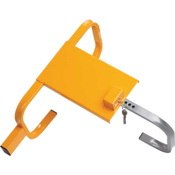 Wheel Clamp with Square, Wheel Nut Protection Plate