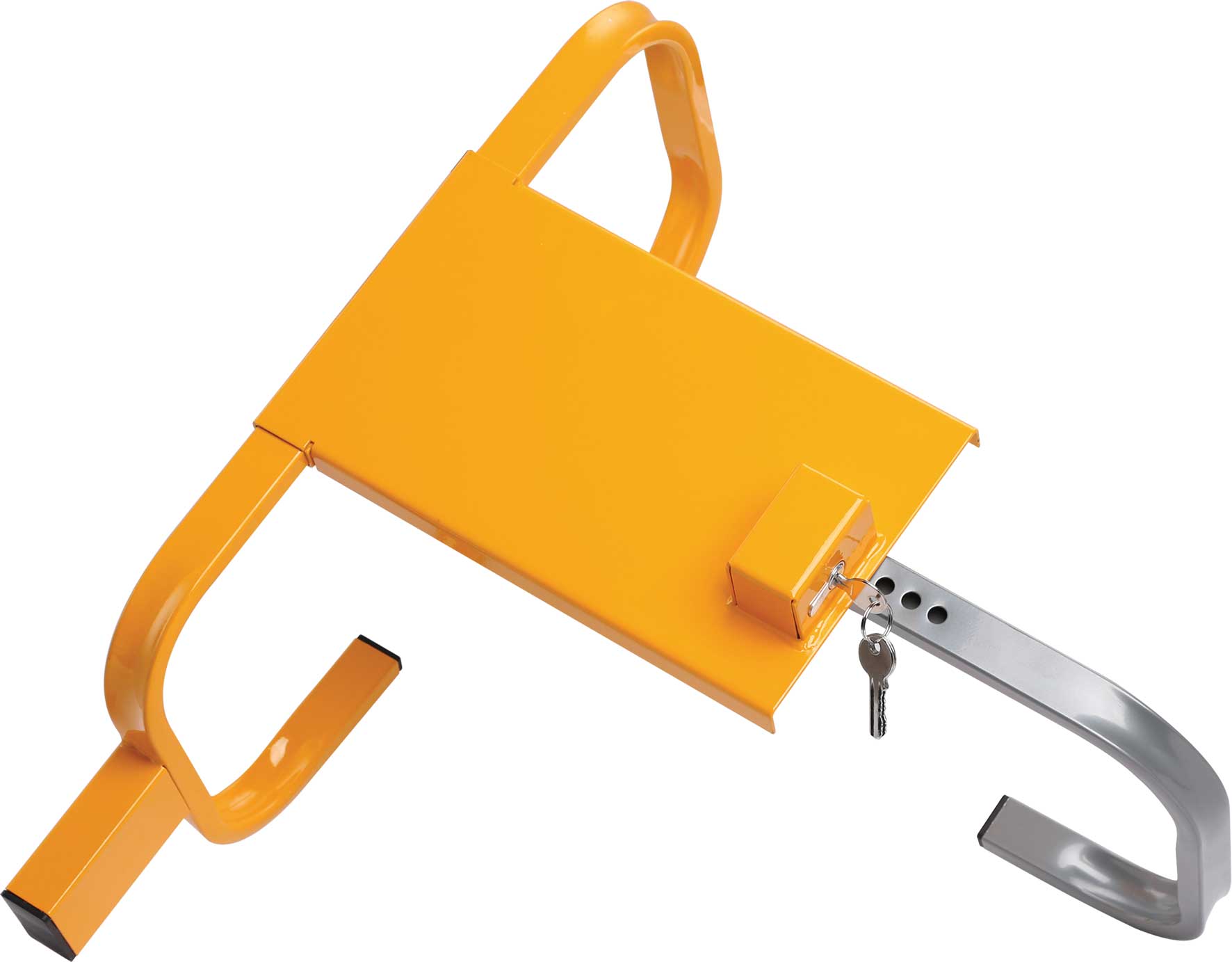 Wheel Clamp with Square, Wheel Nut Protection Plate