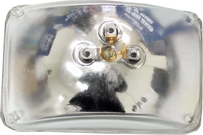 SEALED BEAM – 165mm/6” 24V SQUARE SMALL 3 PIN