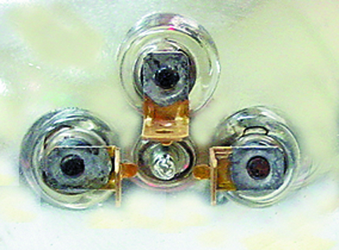 12V 6” Square Small 3 Pin Sealed Beam 40/60W