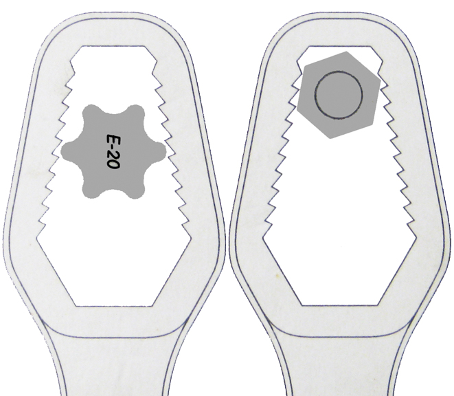 3 IN 1 Cr-V MULTI FIT SPANNER